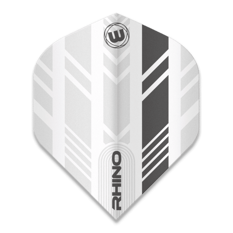 Winmau Rhino White with Grey Stripe 6905.199