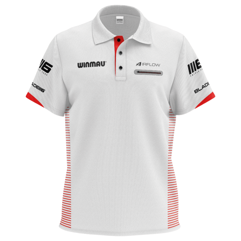 Pro-Line Tour Polo White Blade 6