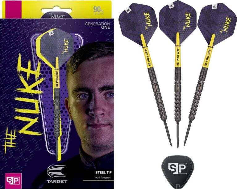 TARGET LUKE LITTLER 90% SWISS POINT STEEL TIP DARTS