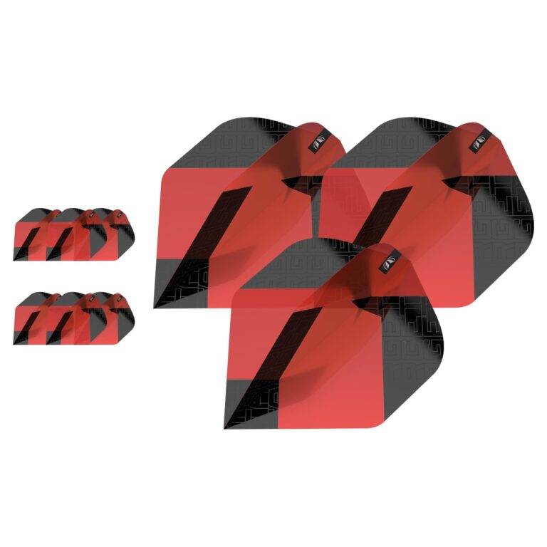 Target Tag black & red *3 sets Ten-X Flights