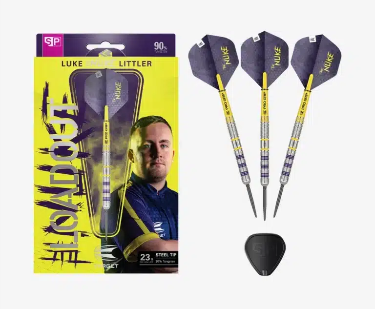 LUKE LITTLER 90% SP LOUDOUT STEEL TIP DARTS 2024