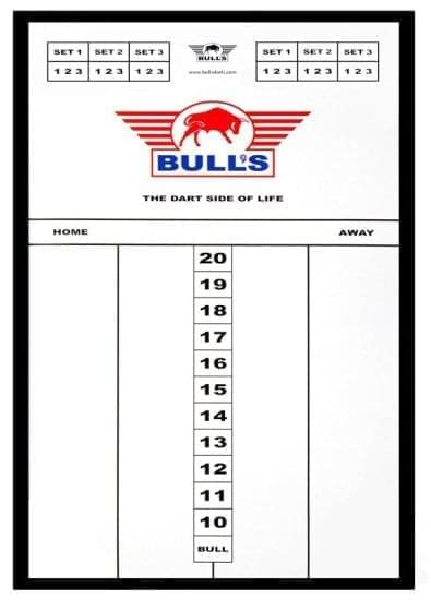 Bull's Styreen Scoreboard 45x30cm