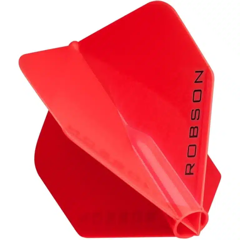 Robson Plus Dart Flights - For all shafts - Std NO2 - Red