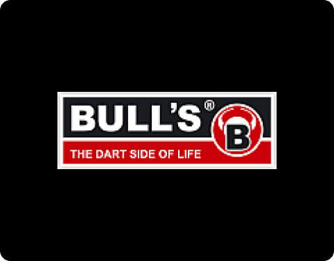 Bull's dart dark logo