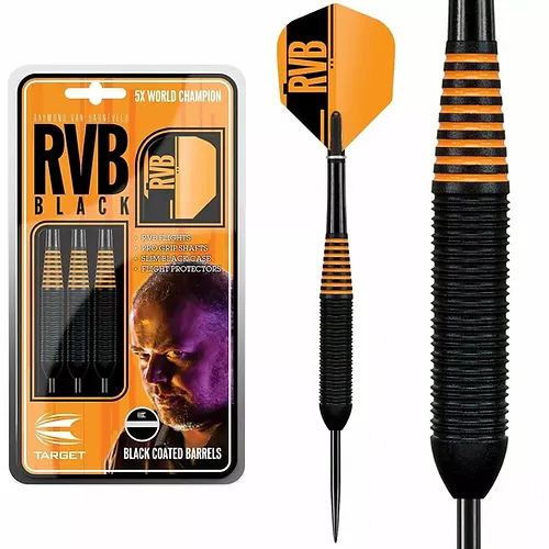 RVB Black Brass Steel Tip Darts