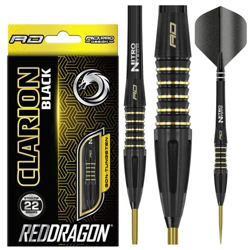 Red Dragon Clarion Black 90% Darts