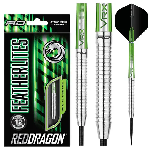 Red Dragon Featherlite 2 85% Steel Tip Darts 17 Gram